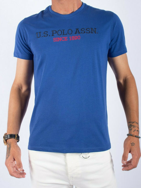 U.S. Polo Assn. Tricou pentru bărbați cu mâneci scurte Albastru 5994149351-373