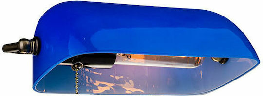 V-TAC Replacement Lampshade for Lighting Fixtures Vintage E27 Desk Glass Replacement Blue 3940