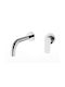 Ottone Meloda Like Built-in Mixer & Spout Set for for Bathroom Sink 1 Exit Chrome