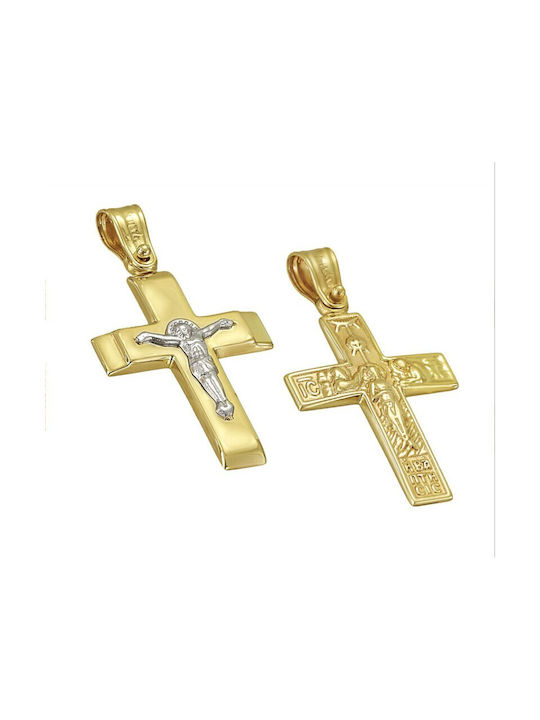 Gold cross ST31073G 9 Carat gold cross