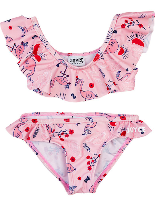 Joyce Flamingos Kinder Badeanzug Bikini Rosa