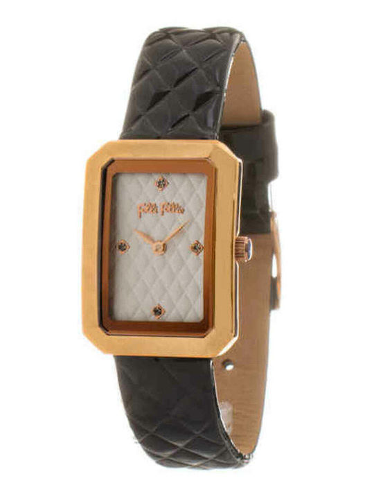 Folli Follie Style Code Ρολόι Μπαταρίας με Δερμάτινο Λουράκι Folli Follie Style Code Ρολόι Μπαταρίας με Δερμάτινο Λουράκι