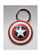 Semic Keychain Captain America Metallic Transparent