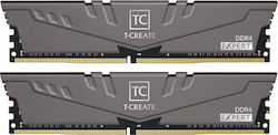 TeamGroup T-Create Expert 64GB DDR4 RAM cu 2 module (2x32GB) și Viteză 3600 pentru Desktop