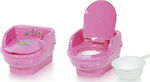 Lorelli Potty Bowl Little Bear with Lid Pink up to 15kg