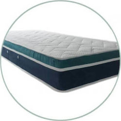 Achaia Strom Cashmere Soft Air Foam Μονό 90x200x25cm χωρίς Ελατήρια
