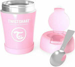 Twistshake 78751 Baby Thermoskanne für Speisen Edelstahl Pink 350ml