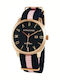 Devota & Lomba Men's Watch 42mm Battery with Fabric Strap