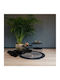Round Zigon Set Metal Black 3 Pieces M38xW38xH38.5cm