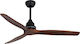 Cecotec EnergySilence Aero 580 Ceiling Fan 132cm Brown / Black