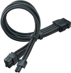 Silverstone PCIe cu 8 pini - 6+2 pini PCIe Cablu 0.3m Negru (SST-PP07E-PCIB)