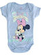 Disney Minnie Mouse Къс ръкав Светлосин