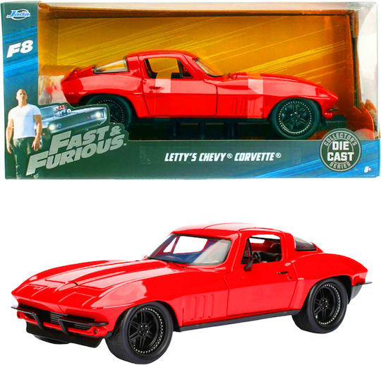 Jada Toys Fast & Furious: 1966 Chevy Corvette Vehicul Replika la scară 1:24