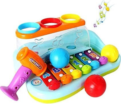Hola Toys Music Toy Pop n Play Music Center For 1.5+ Years