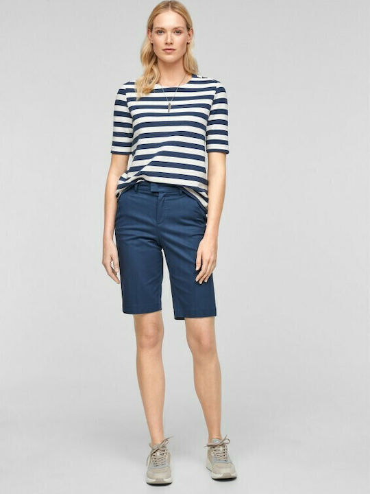 s.Oliver Damen Bermuda Blau