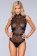 Be Wicked 1810 Ariana Bodysuit Black