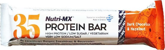 Nutri-MX Μπάρα με 35% Πρωτεΐνη & Γεύση Dark Chocolate Hazelnut 80gr