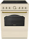 Gorenje Aragaz 71lt cu Plite Ceramice L60cm. Bej