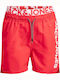 Jack & Jones Herren Badebekleidung Shorts Rot