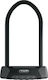 Abus 540/160HB300+EASY KF Granit X-Plus Κλειδαριά Ποδηλάτου Πέταλο με Κλειδί Μαύρη