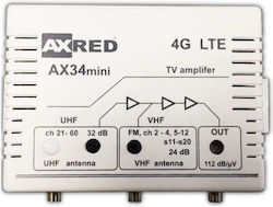 Axred AXRED AX34 Mini Κεντρικός Ενισχυτής Axred AXRED AX34 Mini Κεντρικός Ενισχυτής