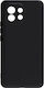Senso Soft Touch Back Cover Σιλικόνης Μαύρο (Po...
