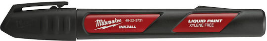 Milwaukee Inkzall Ανεξίτηλος Μαρκαδόρος Μαύρος 1mm