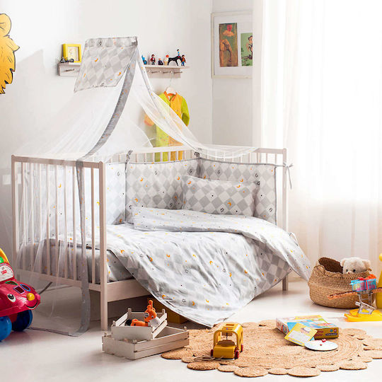 Vesta Home Dream Baby Quilt aus Polyester Gray 120x160cm