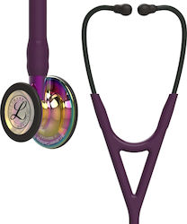 3M Littmann Cardiology IV Rainbow Cardiology Kids Non Chill Double Head Stethoscope Burgundy