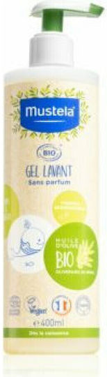 Mustela 2 σε 1 Σαμπουάν & Αφρόλουτρο Bio 400ml με Αντλία