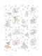 Komar Kids Fabric Wallpaper Best of Friends L200xH280cm