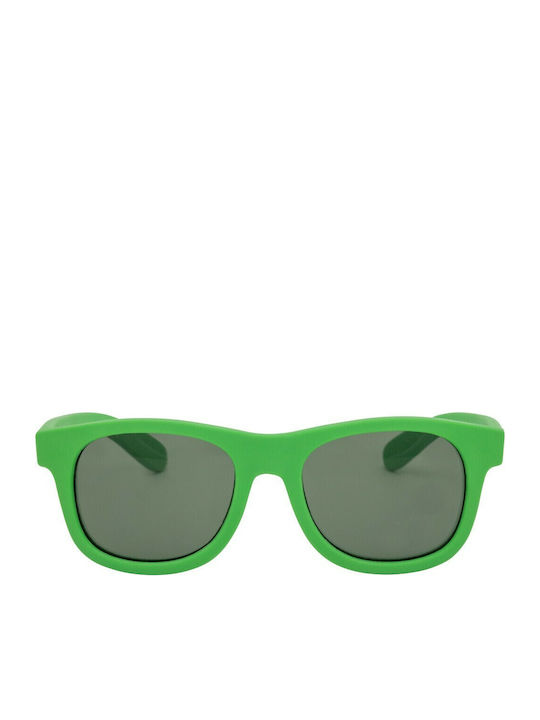 iTooTi Square Kids Sunglasses Green for 3-6 Years