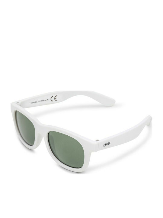 iTooTi Rectangle Kids Sunglasses White For 3-6 ...