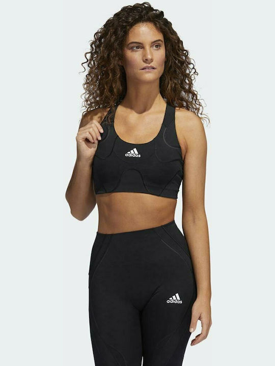 adidas TLRD Hiit Lux Women's Sports Bra with Removable Padding Black