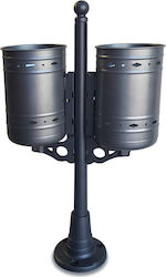 Green City International Metallic Waste Bin 2x3...