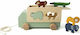 Trixie Pull-Along Toy Truck with Animals made of Wood for 36++ Months