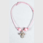 Mouchtaris Collection Christening Charm Bracelet Pink 50pcs