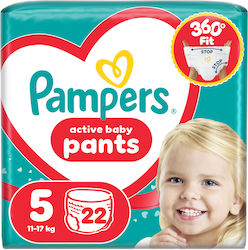 Pampers Pants No. 5 για 12-17kg 22τμχ