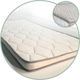 Achaia Strom Semi Double Latex Mattress Topper Ergo Platinum 130x190x6cm