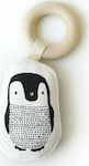 Wee Gallery Penguin Teething Ring made of Wood for 3 m+