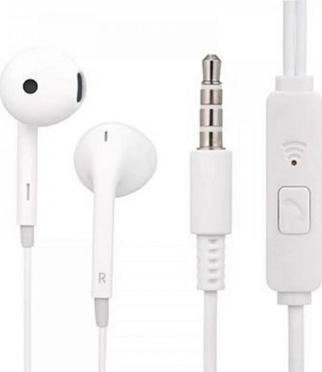 Earldom ET-E43 Earbuds Handsfree Headphones with Connector 3.5mm White