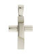 Q-Jewellery White Gold Cross 18K