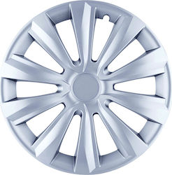 Jestic Τάσι Delta 14" 1τμχ Ασημί 001-21723