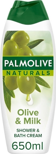 Palmolive Olive & Milk Κρεμώδες Αφρόλουτρο Ενυδατικό 650ml