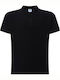 JHK PORA-210 Men's Short Sleeve Promotional Blouse Black