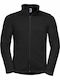 Russell Europe Smart Unisex Διαφημιστική Ζακέτα Μακρυμάνικη σε Μαύρο Χρώμα