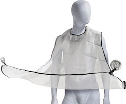 ID Italian Haircut Cape Italian Design Beard Trimming White ID Italian Haircut Cape Italian Design Beard Trimming White