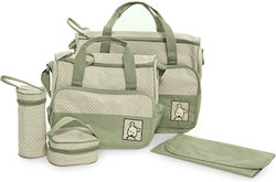 Beboulino Shoulder/Hand Diaper Bag Lina Green