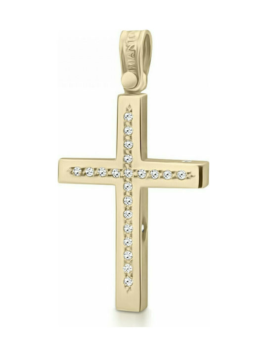 Triantos Gold Cross 14K