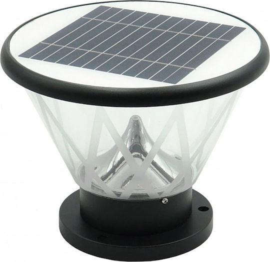 Rixme Solarleuchte Boden 5W Kaltweiß 6000K mit Fernbedienung IP67 25cmx19cmx12cmcm
